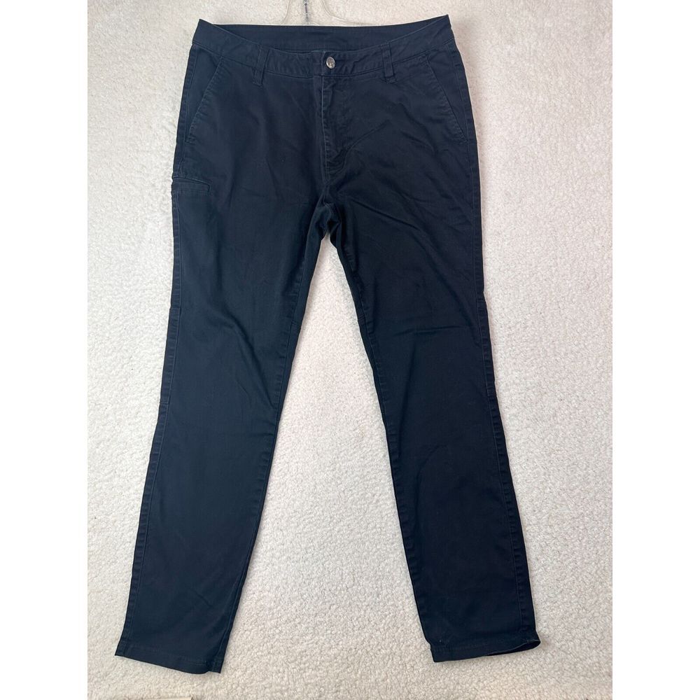 BYLT Stretch Chino‎ Pants Mens 34 Black Premium Basics Performance